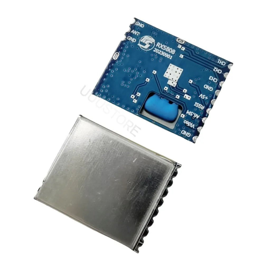 โมดูลรับสัญญาณภาพและเสียงไร้สาย FPV RC 5.8G skyzone 5.8Ghz 8 ช่องสัญญาณ รุ่น RX5800 RX5808 สำหรับประกอบโมเดล RC ด้วยตัวเอง