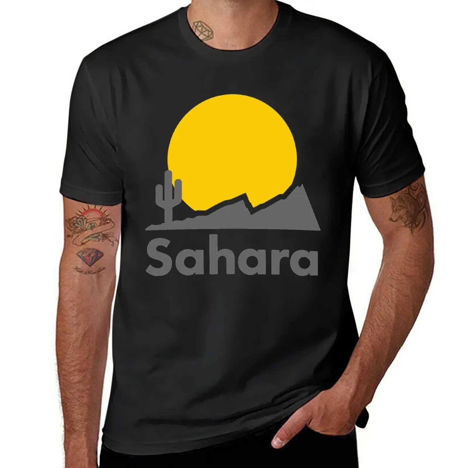 Grian Merch Sahara Logo Shirt Classic T-Shirt shirts graphic tees vintage clothes Short sleeve tee Men's t-shirt