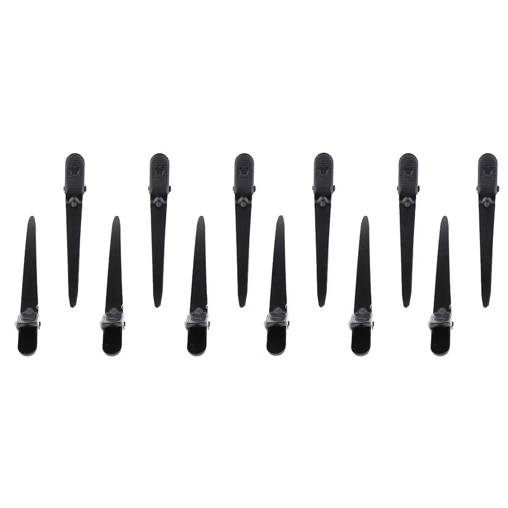 

Metal Salon Hair Clips Strong Grip Hair Clamps Alligator Sectioning Tools for Women Styling and Home Use