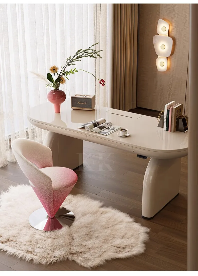 Kelly Moment High-End Computer Desk with Innovative Lifting Feature