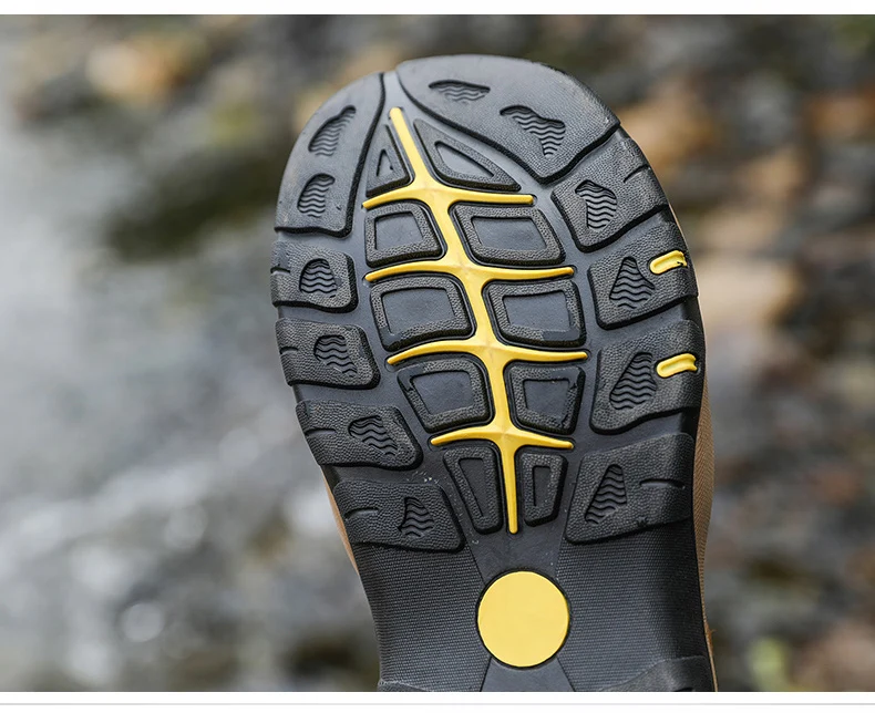 Sandalias de cuero genuino para hombre, zapatos de verano para hombre, zapatos de agua al aire libre, sandalias de cuero