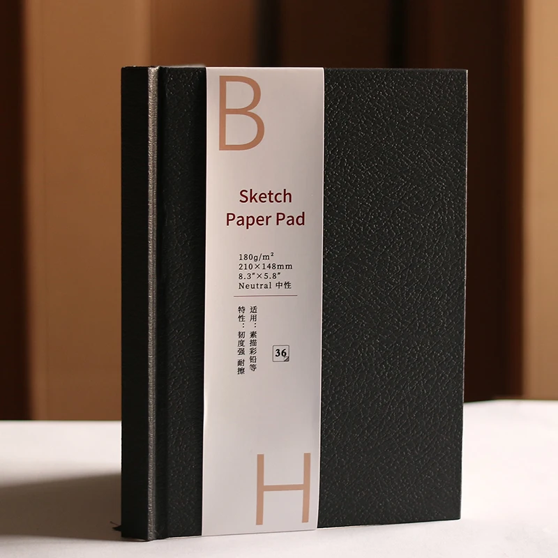 

Bao Hong sketchbook a5/a4/a3 illustration sketching hand drawing blank doodle travel book 180g 36 pages sketch paper art supplie