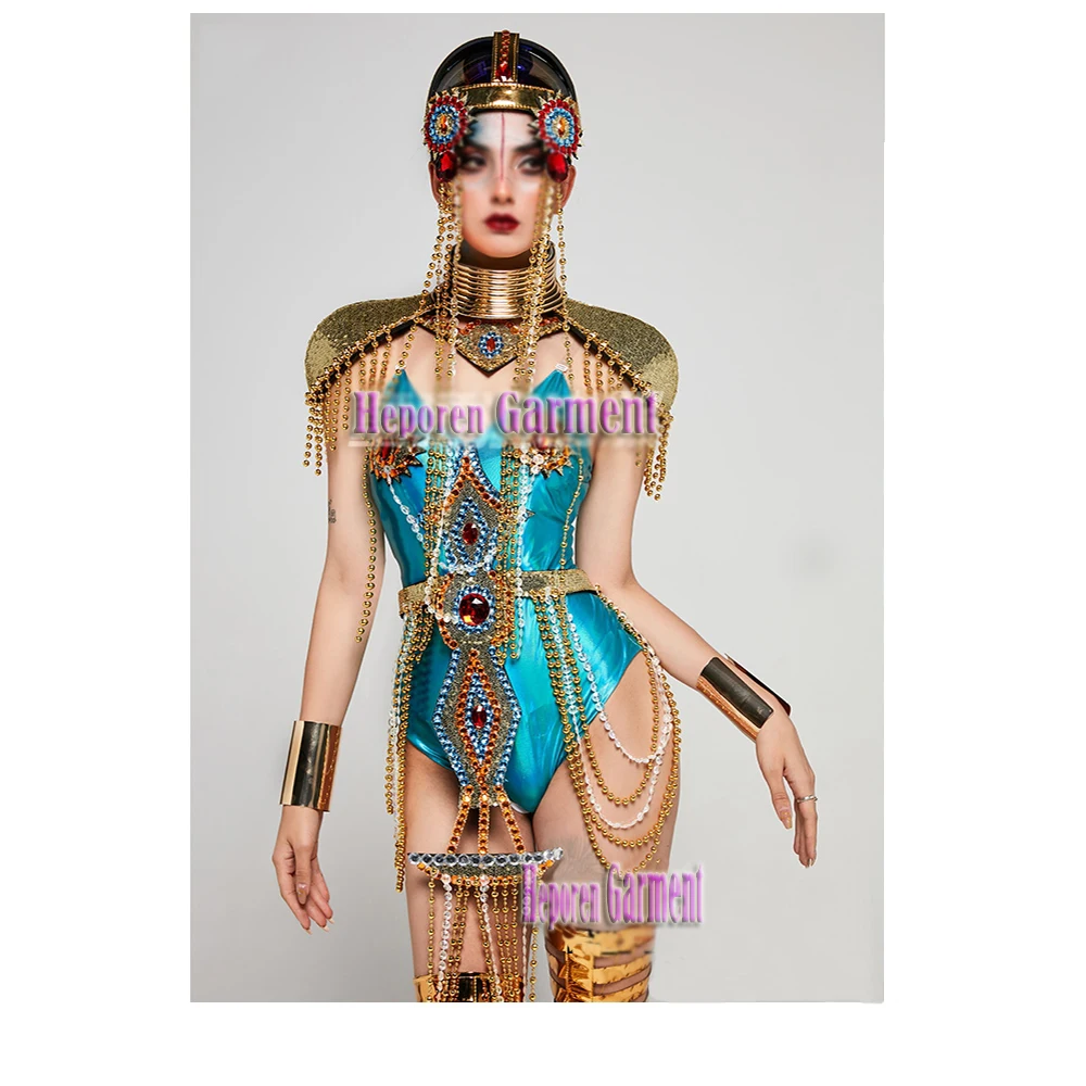 

Custom Egyptian Aristocratic Costumes Jibalo Banshee Dancer Sexy Ds Costume Female Dai Southeast Asian Style Costume