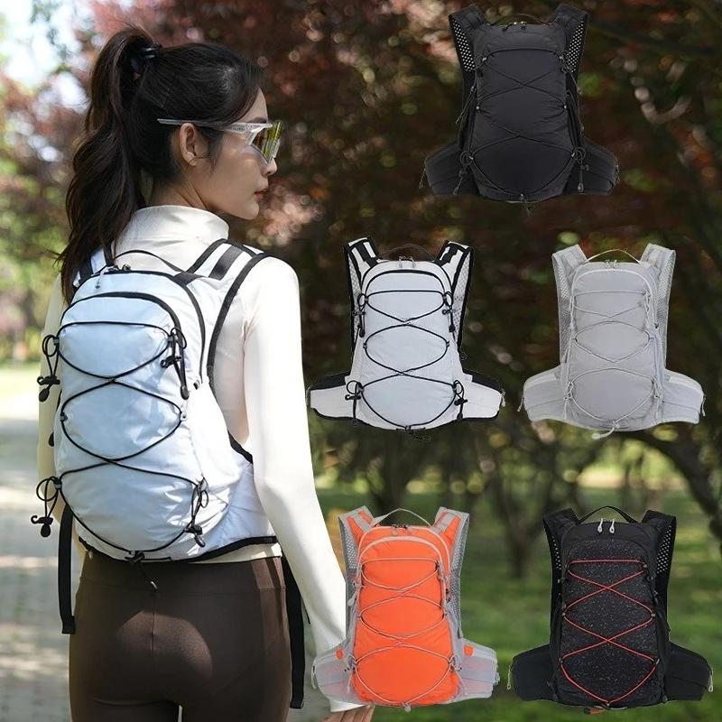 Outdoor Sports Backpack Men's and Women's Cycling Hiking Bag Breathable Lightweight Multifunctional Water Bag Vest