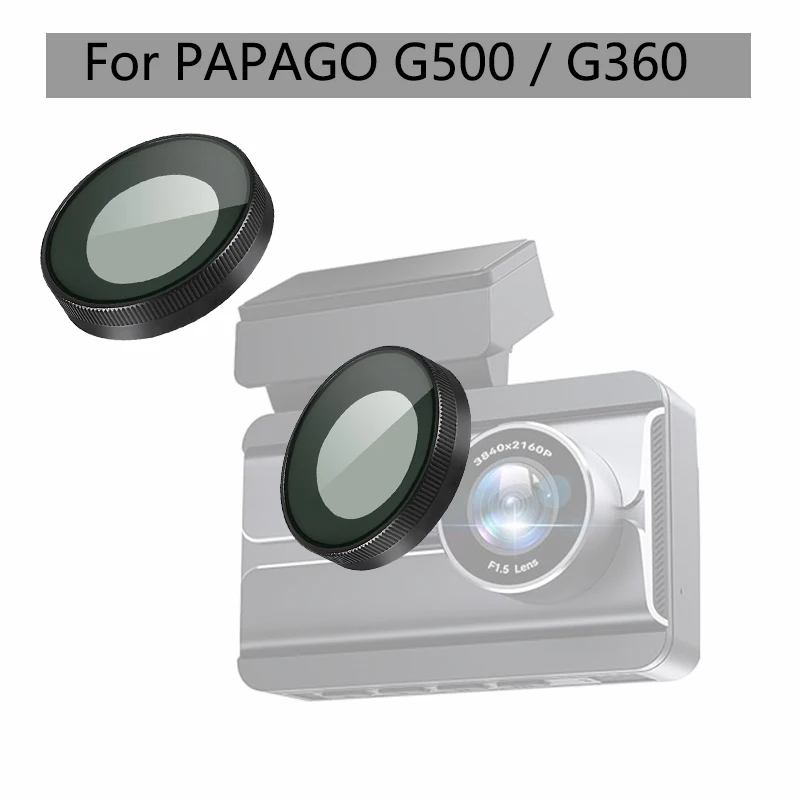

For PAPAGO Dash Cam G500 / G360 CPL filter Reduce Glare Reflect