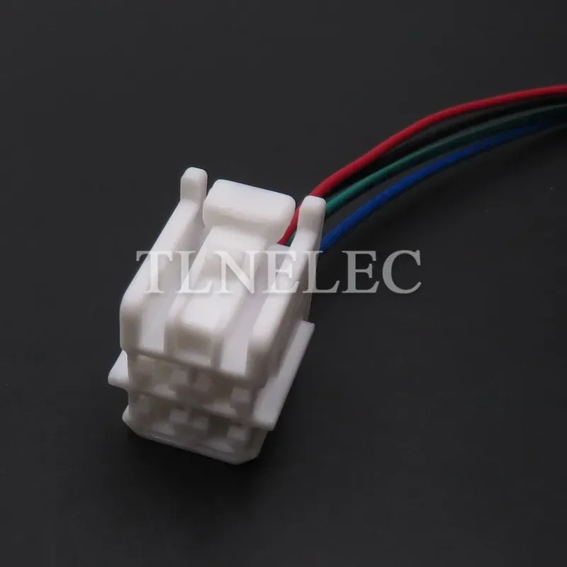 4 Pin Way Auto Cable Connector With Wires Car Directional Motor Electronic Booster Pump Module Socket 6098-1489 6098-1851