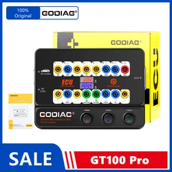 GODIAG GT100 Pro OBD OBD2 Break Out Box ECU Connector with Electronic Current Display used with Xhorse VVDI2/Lonsodr k518pro