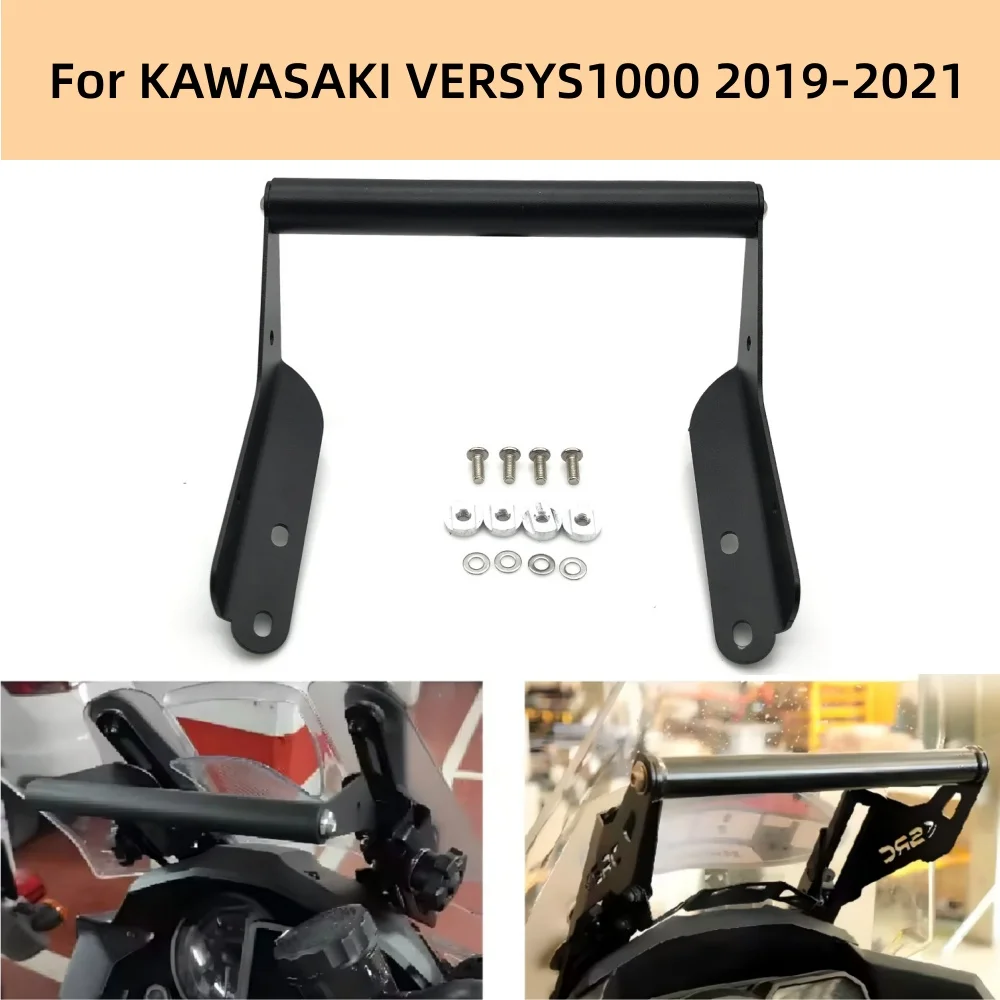 

VERSYS1000 Motorcycle GPS Navigation Holder Smart Phone Adapt Base Mount Bracket For KAWASAKI VERSYS1000 2019-2021 VERSYS-1000