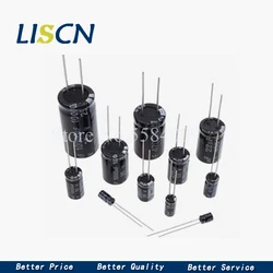 10V 16V 25V 35V 50V 63V 100V 200V 250V 400V Aluminum Electrolytic Capacitor 20% 100UF 470UF 680UF 1000UF 1500UF 2200UF 3300UF
