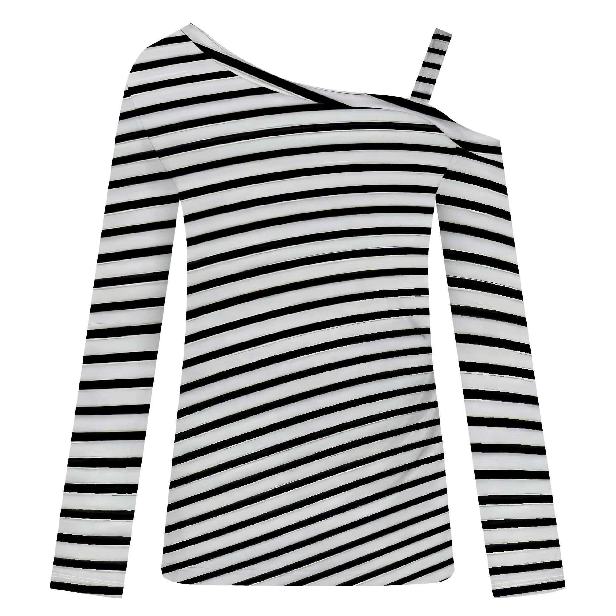 Women Off The Shoulder Top Long Sleeve Shirts Tight Fitted Going Out Tops Tee Y2k Outfits