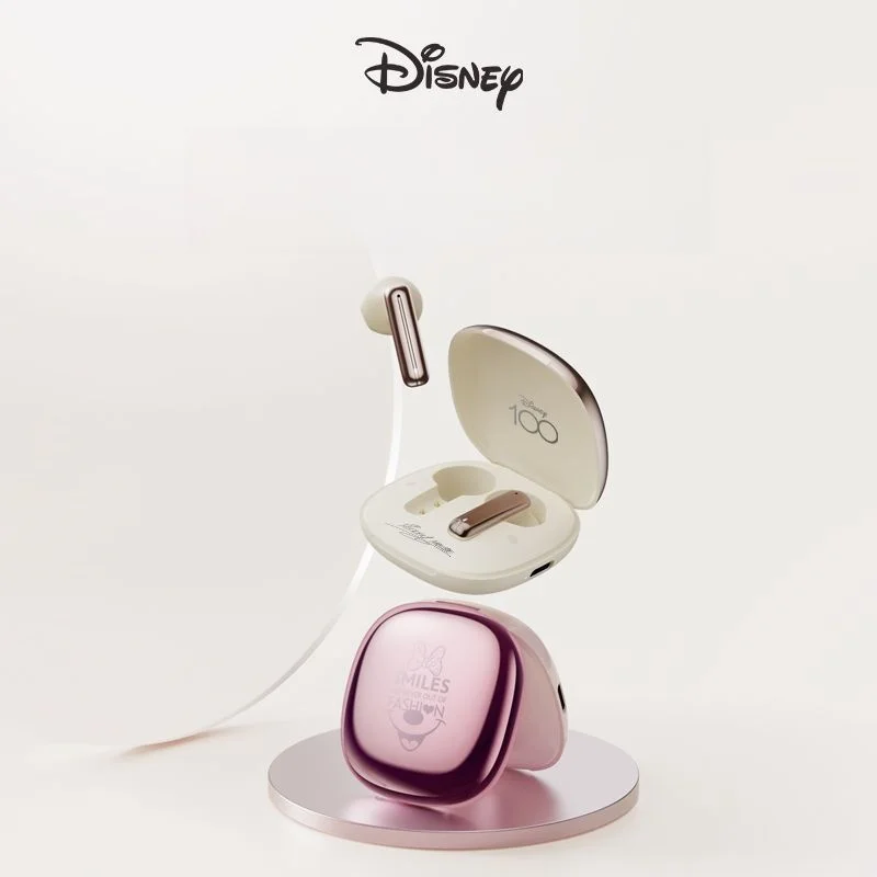 

Disney 100th Anniversary Edition Earphones Mickey Minnie Tws Bluetooth Wireless Headphones Hd Call Noise Cancelling Earbuds