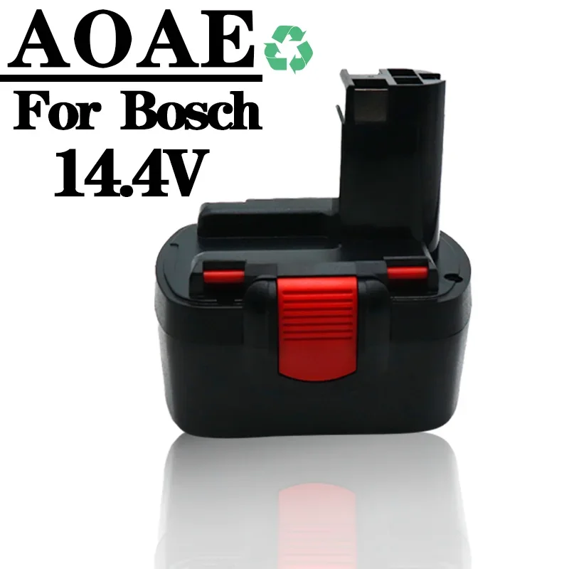 14.4V 12.8Ah for Bosch BAT038 32614, BAT040, BAT140, PSR 14.4VE-2, GSR 14.4 V, GDS 14.4 V, 35614,BAT041 Battery Power Tool