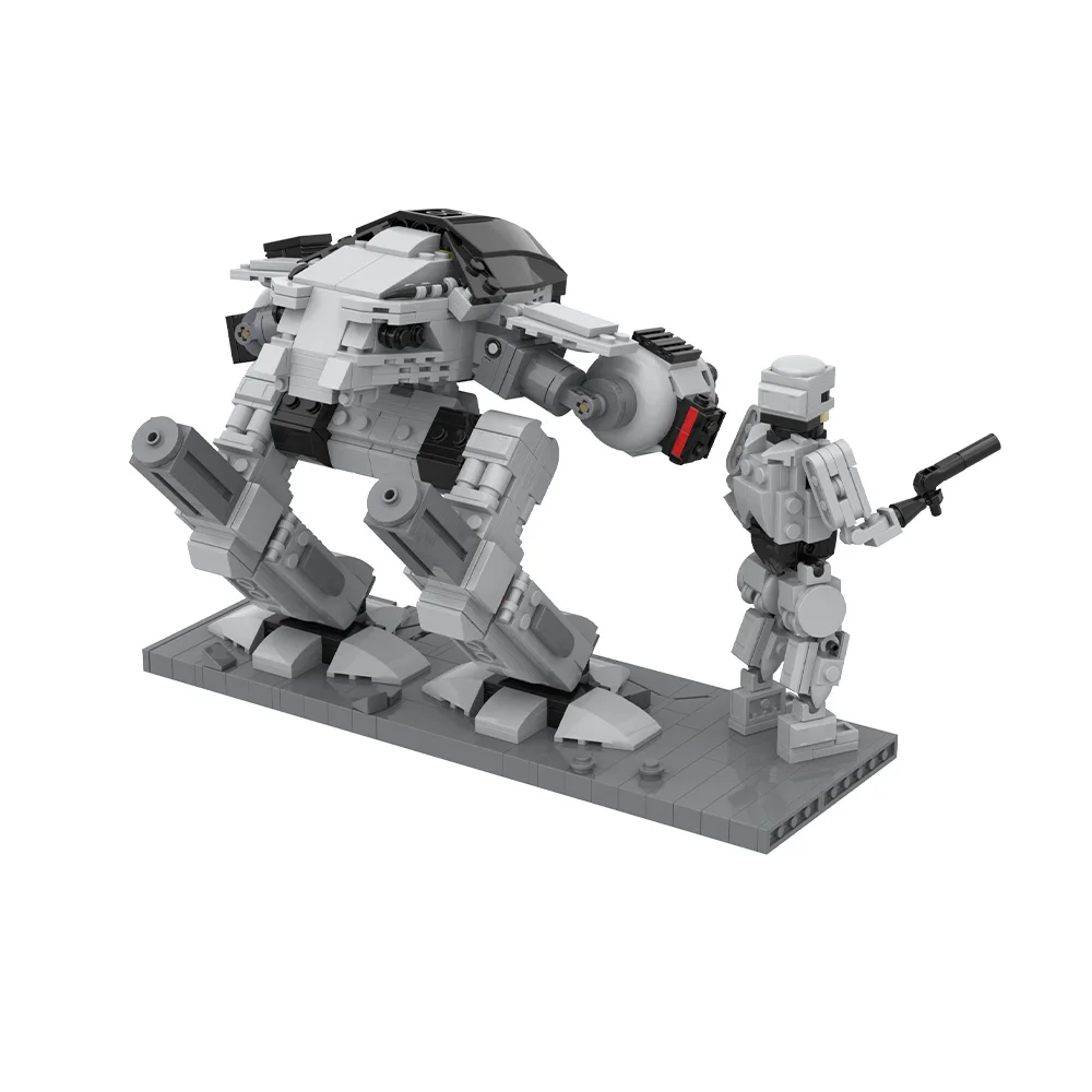 

MOC Movie RoboCoped Series Bricks High-tech Rbot Police Action Figures Creative Building Blocks Model Assembly Toys Kids Gifts