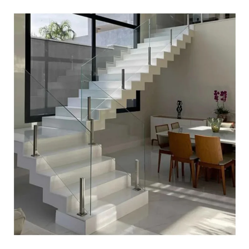 

custom.Modern Design Floating Staircase Solid Wood Household Individual Stairs Apartment Use Newest Release