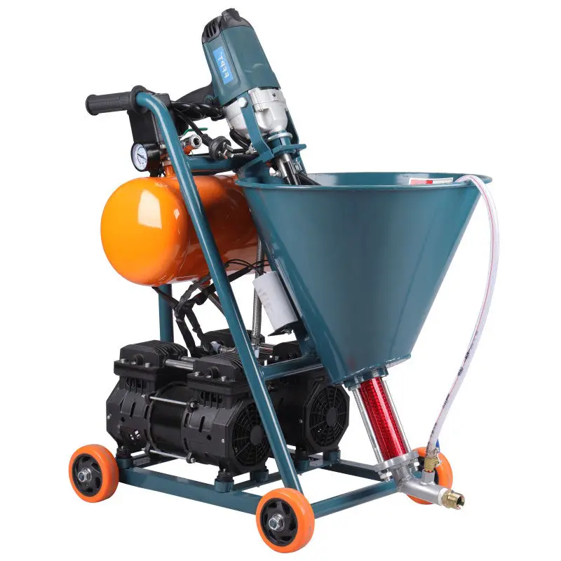 Real stone paint fire retardant paint sprayer polyurethane waterproof putty powder paint high pressure all-in-one machine