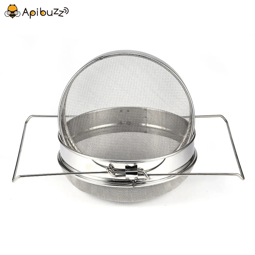 

Double Sieves Honey Strainer Liquid Honey Filter Practical Flow Goods Filtration Bees Tools Beekeeping Supplies Apicultura