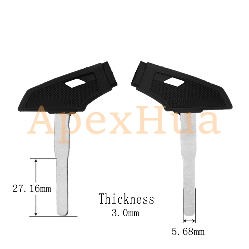 motorcycle key, for Yamaha R15 square head Yamaha 026 big trade motorcycle key light plate flat blank