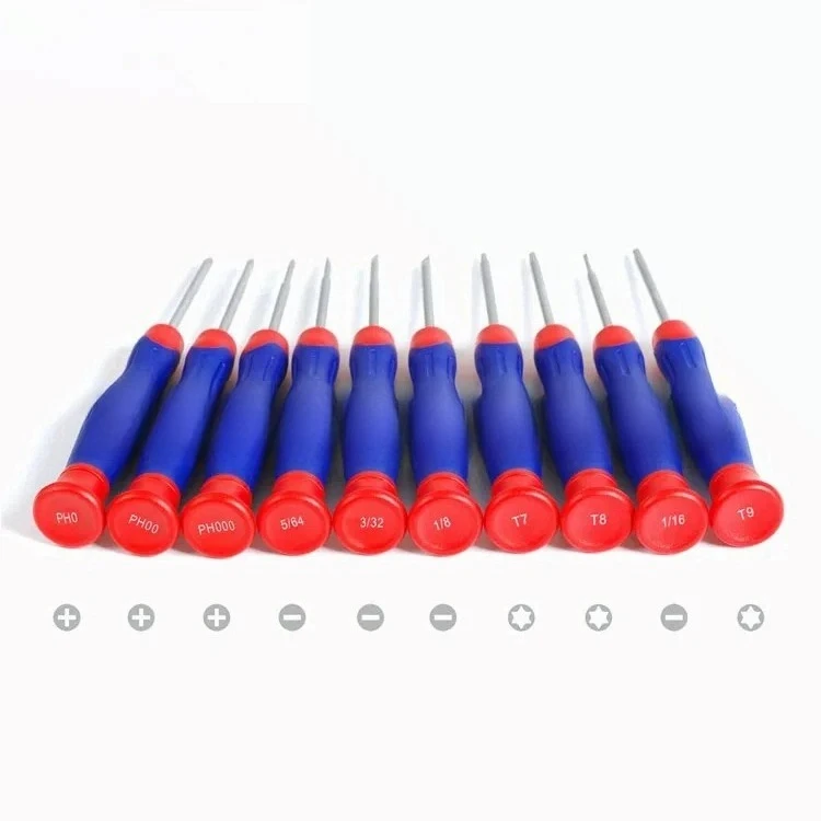 

18PC Black Magnetic Tips Screwdriver Set With Plastic Rack