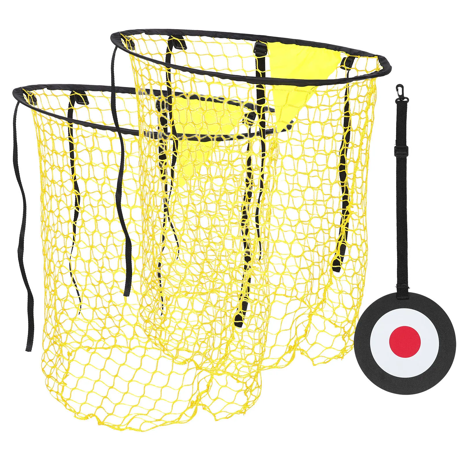 

1Set Soccer Training Net Target Precision Football Goal Trainer Portable Indoor Outdoor Football Practice Equipment