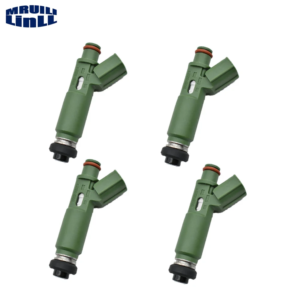 

4/6 шт. новая топливная форсунка OE # 23250-22040 23209-22040 23250-0D040 23209-0D040 Для двигателя Toyota 1.8 Corolla Celica Matrix