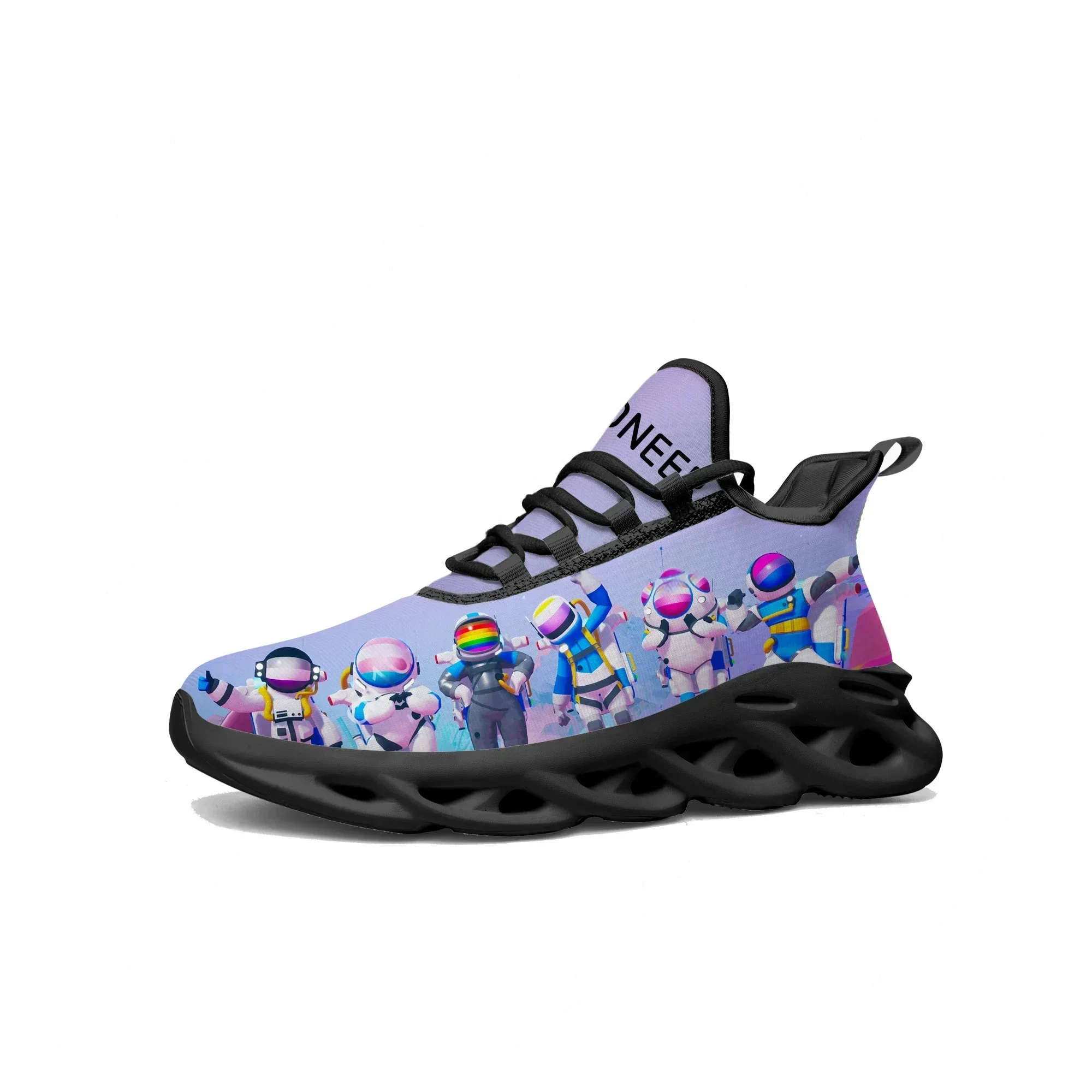 

Кроссовки Astroneer Flats для мужчин, женщин и подростков, спортивная обувь для бега, высококачественная ковбойская обувь на шнуровке с сетчатым верхом