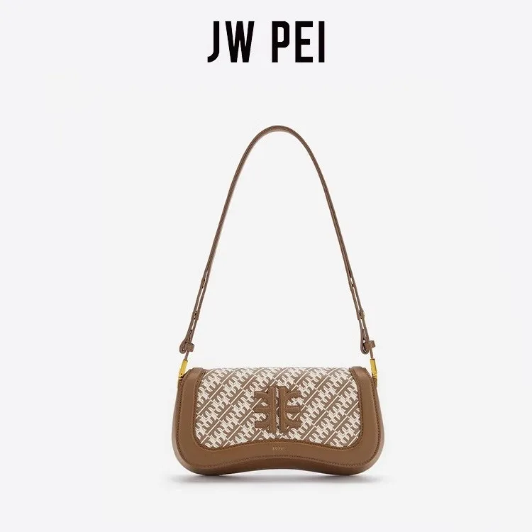 JW-Bolso de pudín PEI para mujer, bandolera de un solo hombro, diseño único, nuevo bolso para axilas