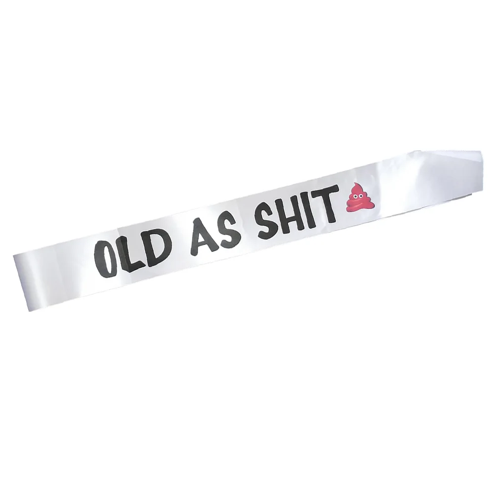 

Poo Work The Gift Officially Retired Sash Retirement Party Supplies Novelty for