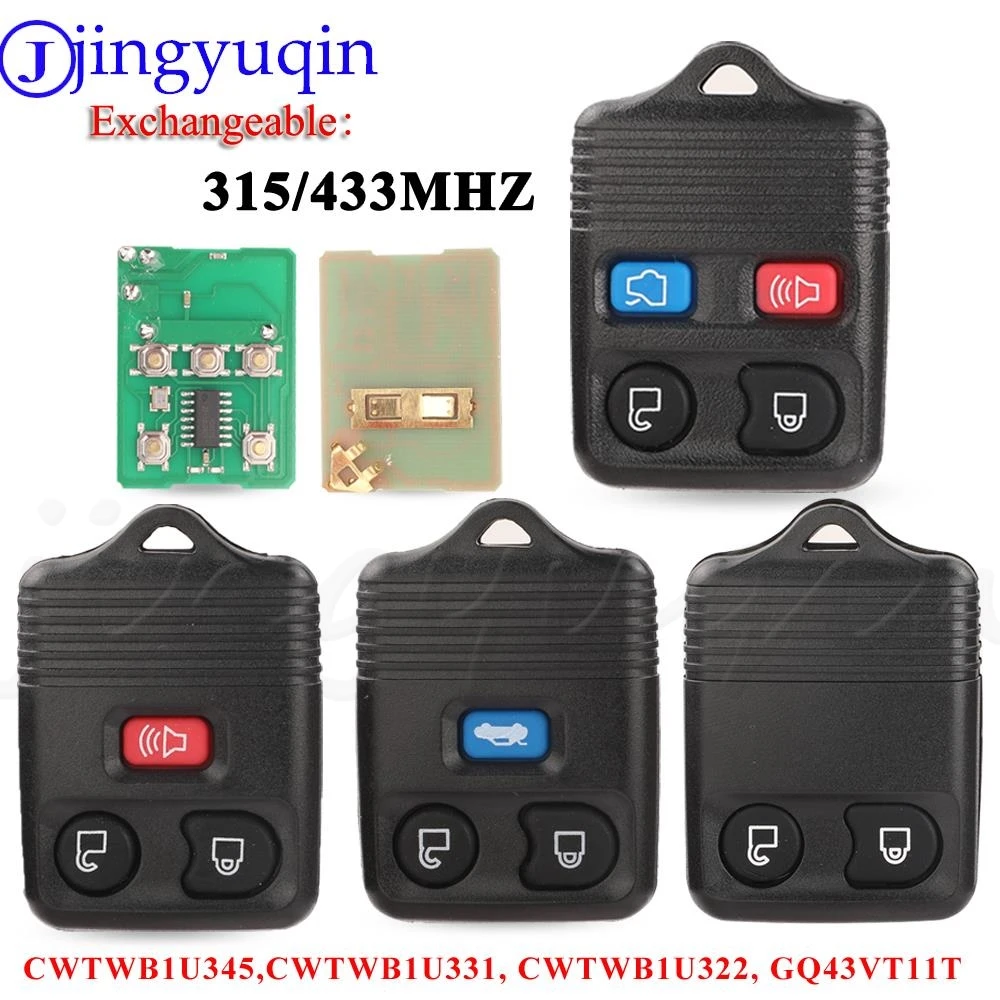 Jingyuqin Car Key Transit pilot z dostępem bezkluczykowym 315/433MHz dla Ford Focus kompletny Escape pilot Circuid Board CWTWB1U345