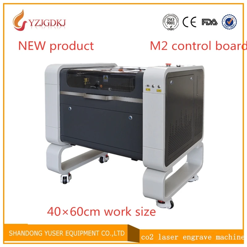 new 4060/6040 co2 laser engraver m2 control board laser engrave machine cutting machine 40*60cm work size 50w/60w/80w/100wpower