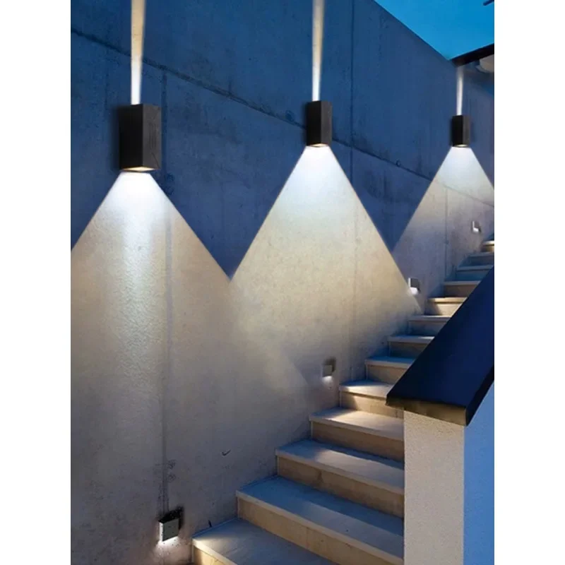 Outdoor wall lamp, staircase, corridor lamp, waterproof wall washing lmp, creative exterior wall lam, courtyard balcony