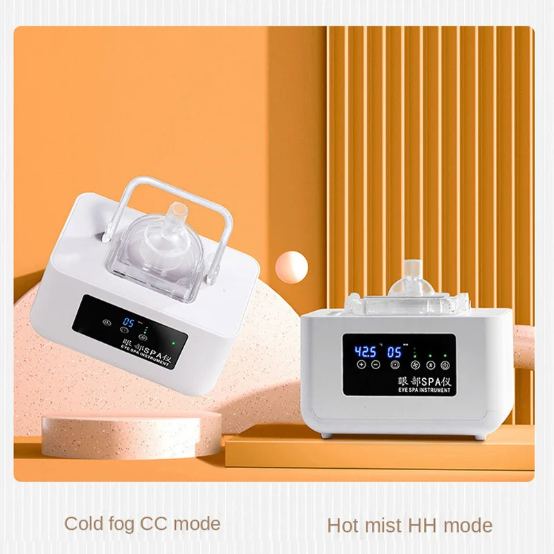 2025 Hot Cold Spray Eye Massage SPA Instrument Fumigation Atomization Heating Compress Eye Dryness Fatigue Relief Eye Protection