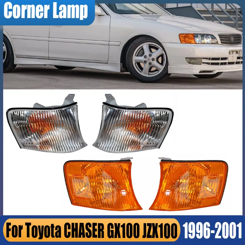 

For Toyota CHASER GX100 JZX100 1996-2001 Front Turn Signal Lamp Corner Light Headlight Marker Lamp Side Fender Light Signal Lamp