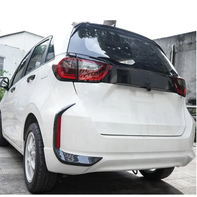 

Body Eyebrow Sticker ABS Cover Rear Tail Fog Cover Light Frame Lamp Side Trim 2PCs For Honda Fit Jazz 2020- 2024