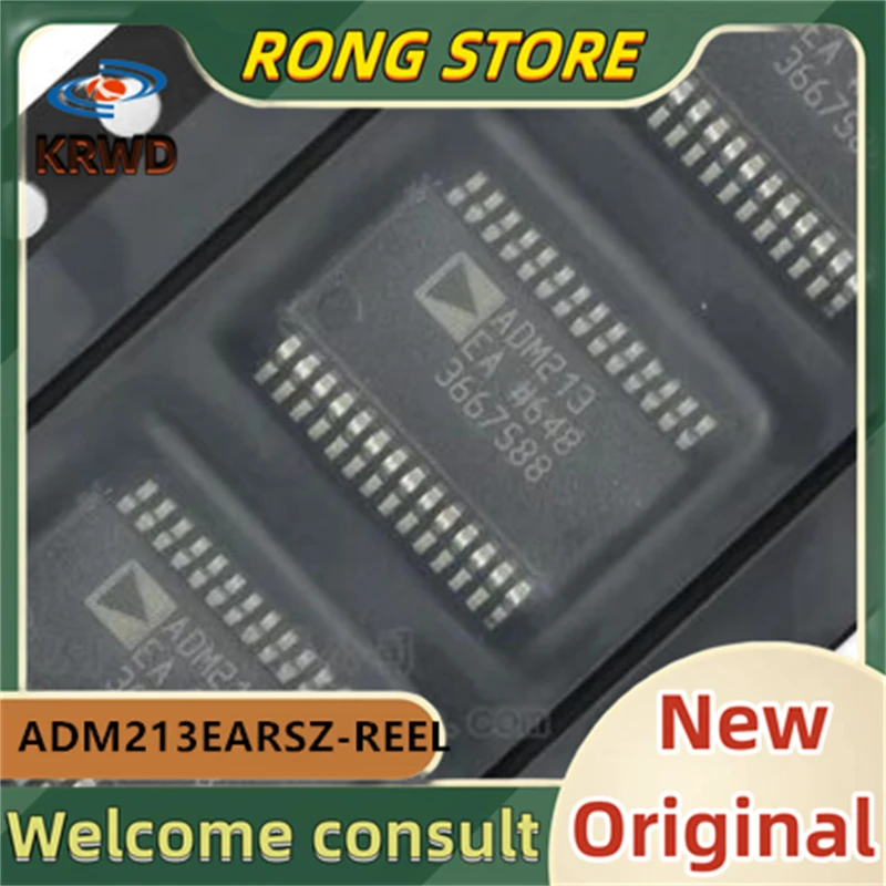 شريحة IC جديدة وأصلية ، ADM213EA ADM213EARSZ sop28 ، 10 من 100