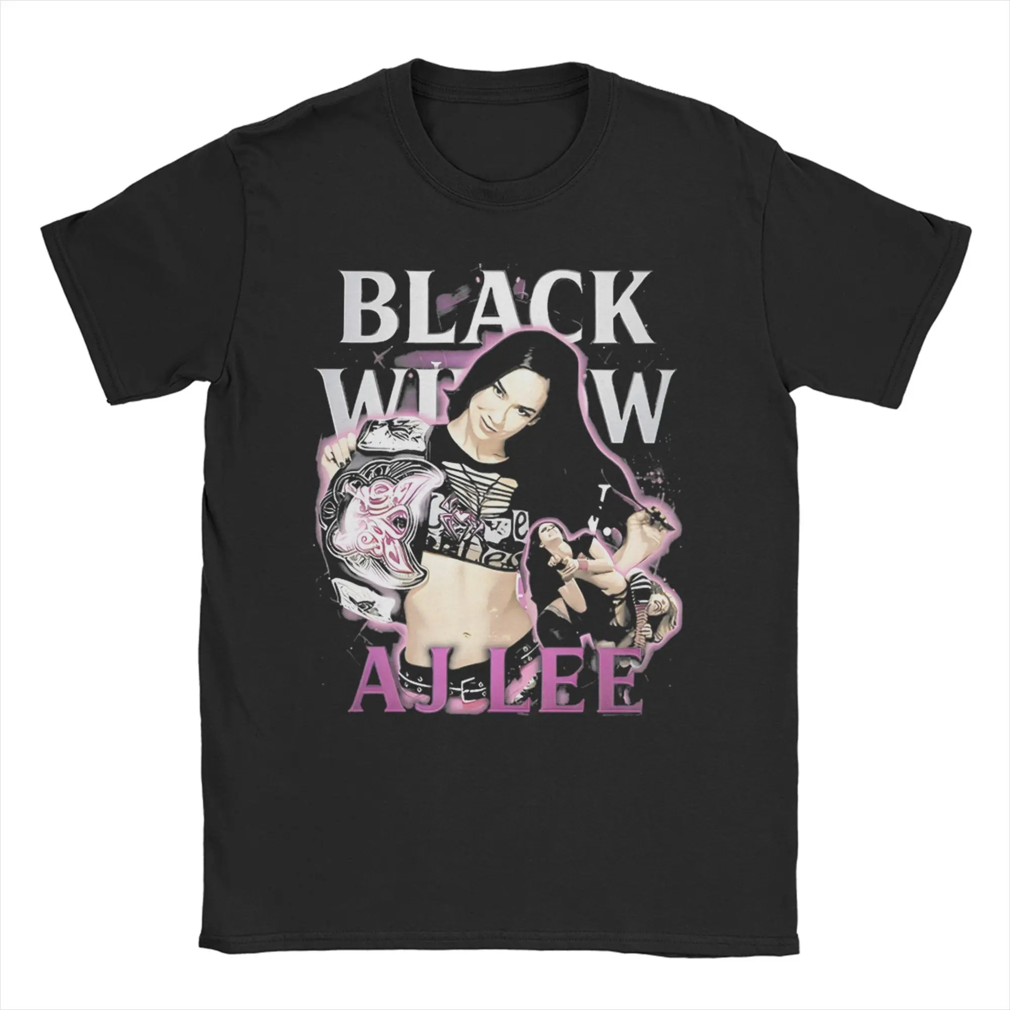 AJ Lee Champion Diva Apparel هدية مثالية لك والأصدقاء تي شيرت للرجال والنساء قطن تي شيرت بياقة مستديرة تي شيرت