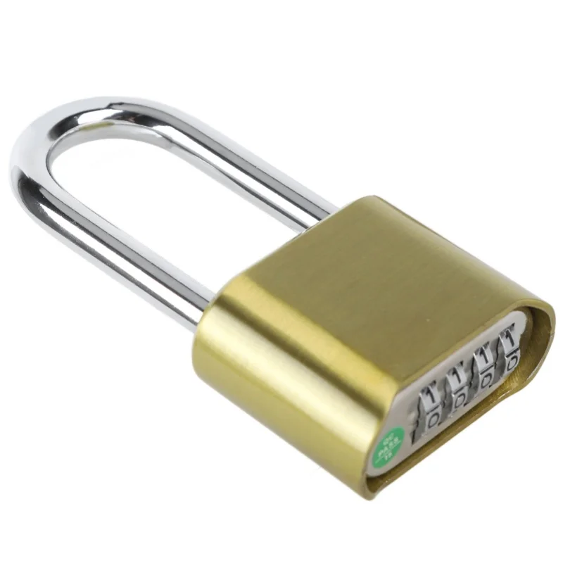 4 Digit Combination Padlock Weatherproof Resettable Heavy Duty Combination Padlock For Outdoor