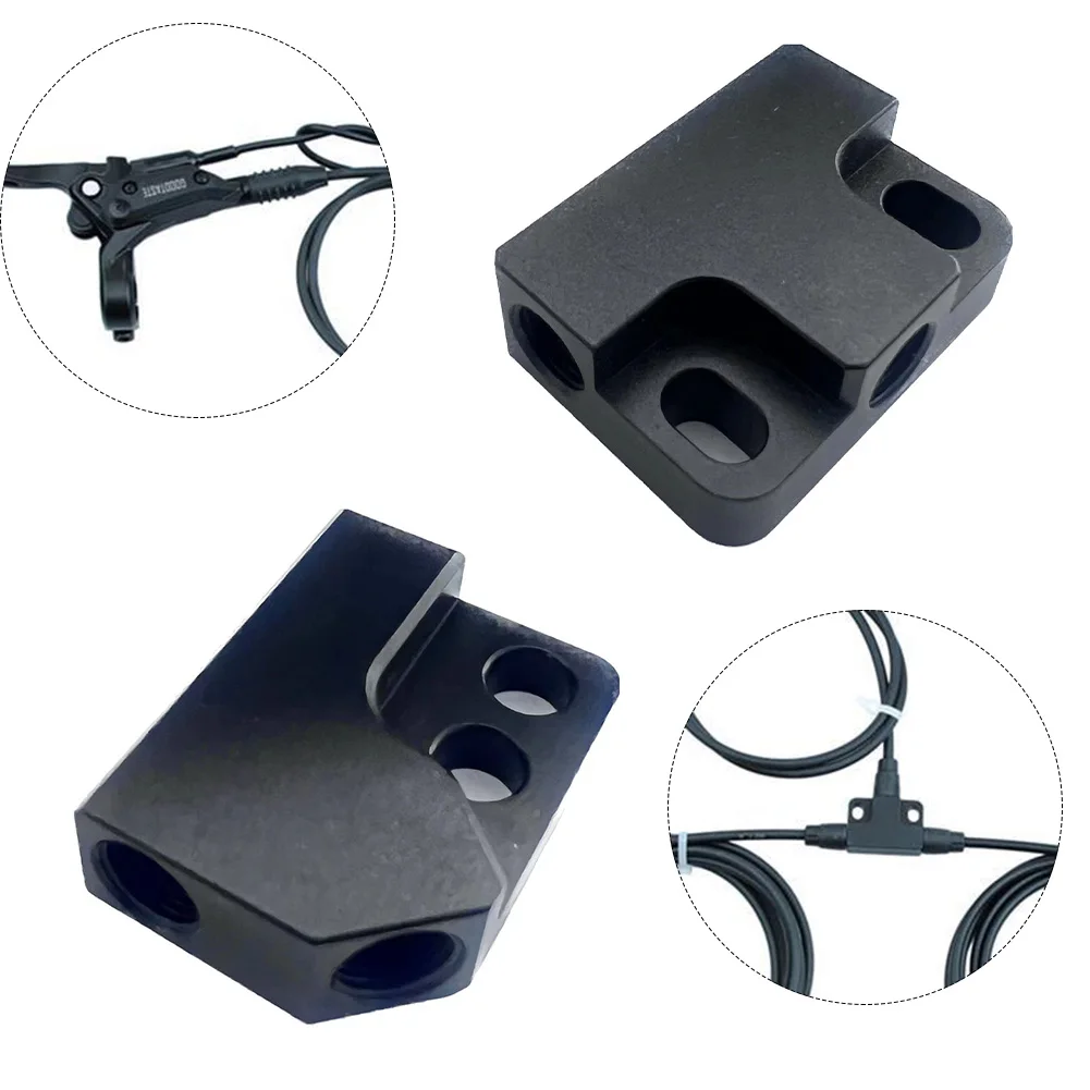 

Electric Vehicle Brake Cable Adapter Bicycle Components Olives Rubber Sleeve About 35x25mm Aluminum Alloy Black Oil Needle New