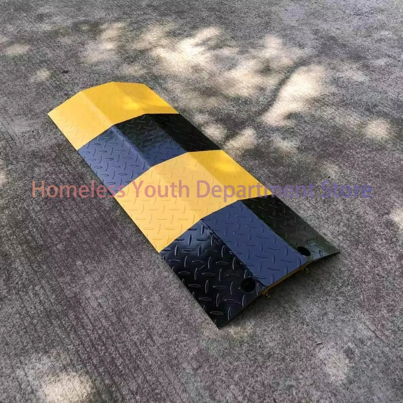 

Heavy duty anti-slip steel speed humps, road nails