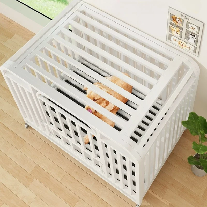 Grating Large Circle Dog Fence Modular Balcony Supplies Kennel Indoor Playpen Dog Fence Folding Outdoor Barrera Perro Home Decor