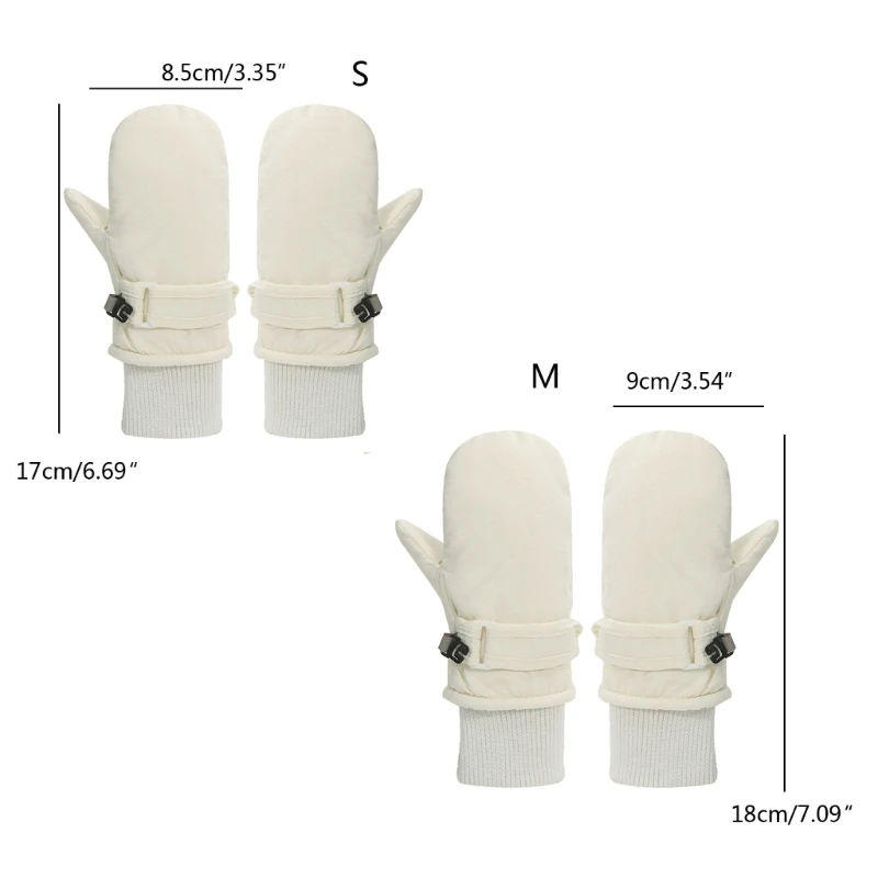 Stylish Baby Winter Gloves with Elastic Wrist Quick-Dry Ski Gloves for Boy Girl Q81A