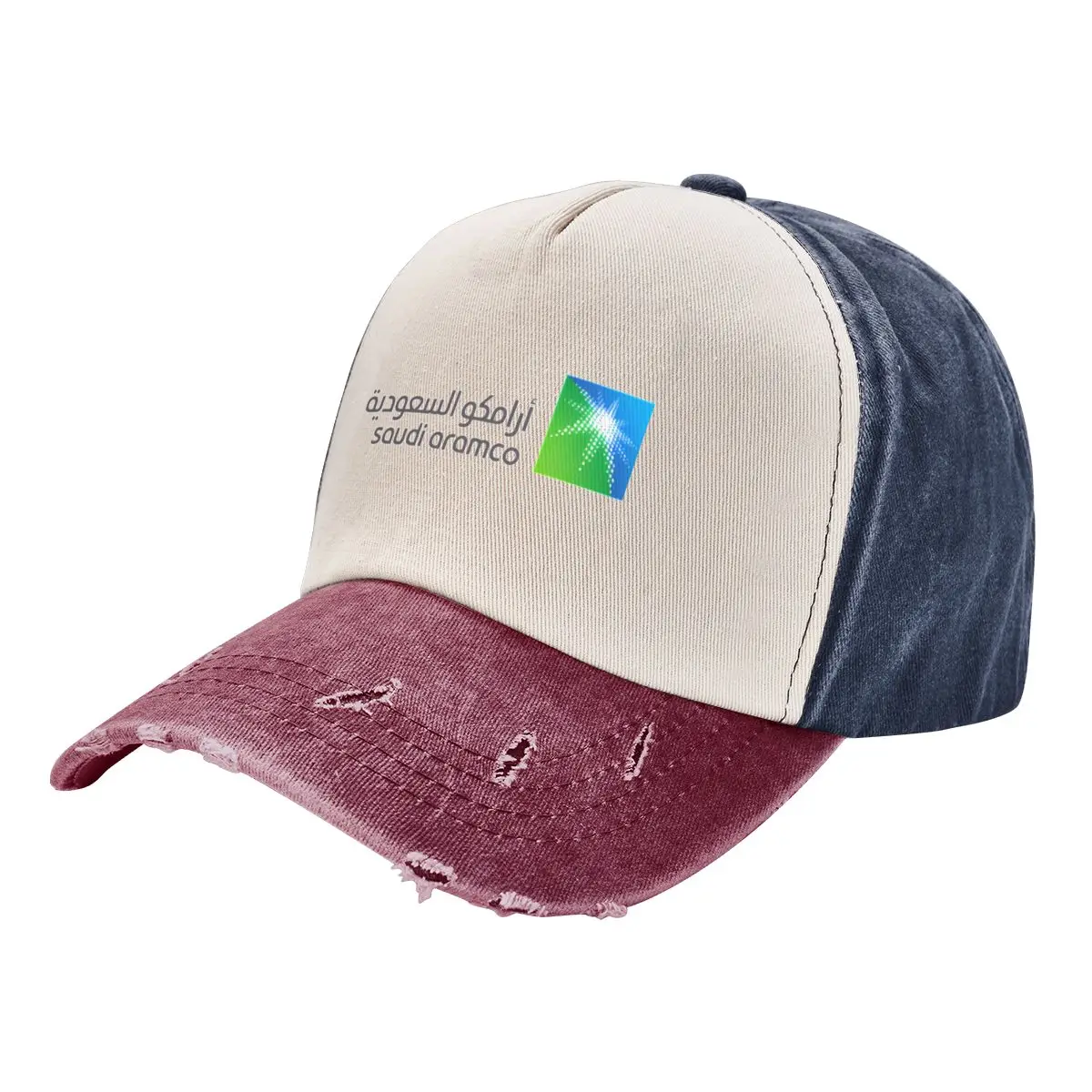 New Saudi Aramco Design 2024 Classic Young A Washed Baseball Cap Hat