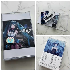 Anime Two-dimensional Hatsune Miku Music Tapes Miku Cosplay Cartoon Tape Soundtracks Box Car Walkman Cassettes Prop Collection