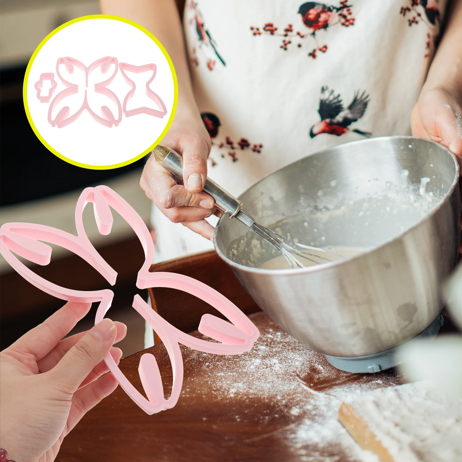 

Bow Mold Cookie Molds Plastic Baking Tool Cake Decorating Bowknot Stencil Fondant Chocolate Diy Biscuit Kitchen Supplies