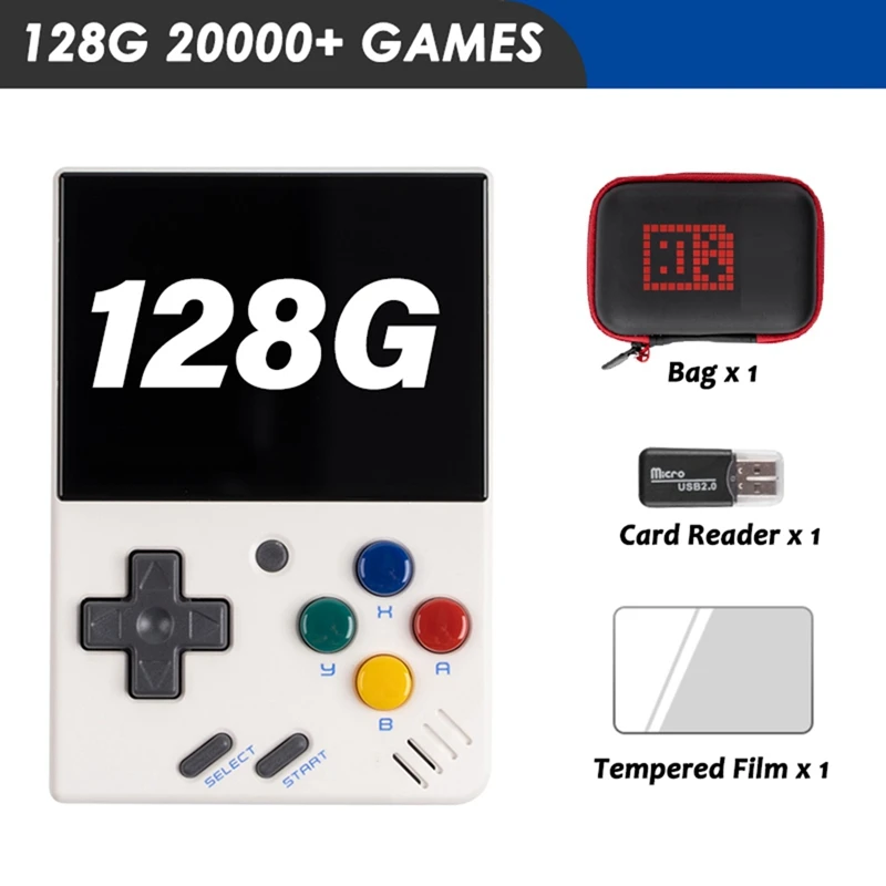

For MIYOO MINI V4 Retro Handheld Game Console 128G BJAS