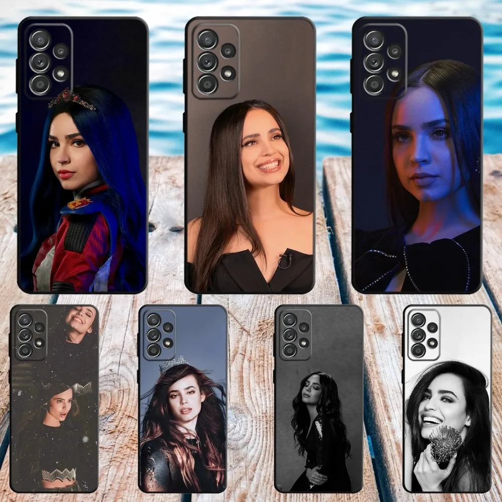 S-Sofia Carson Phone Case For Samsung S21,S22 Ultra,S20,S30 plus,S22 plus,S23,S30 ultra 5G Silicone Cover