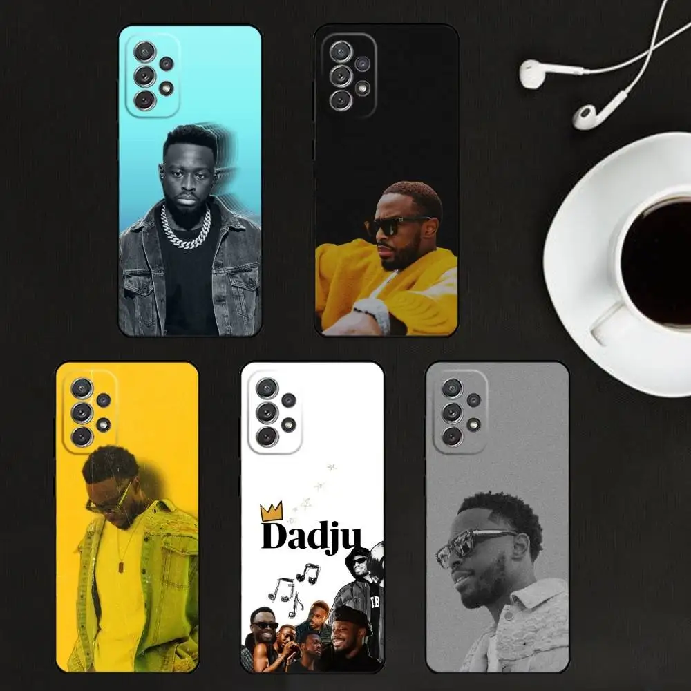 

Pop Dadju Phone Case For Samsung S25,S24,S21,S22,S23,S30,Ultra,S20,Plus,Soft Silicone Black Cover