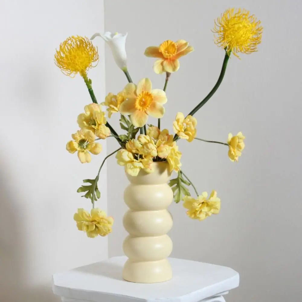 

Art Flower Arrangement Container Ceramic Flower Vase Modern Creative Hydroponic Flower Planter Exquisite Simple Flower Pot Gift