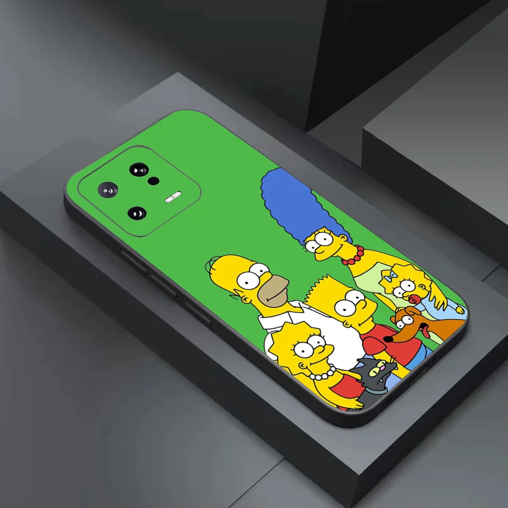 Funny Homer S-Simpson Phone Case For Xiaomi 11 Redmi Note 11 5G 8T 9A 9 10T Note8Pro Note9 12SUltra Black Case