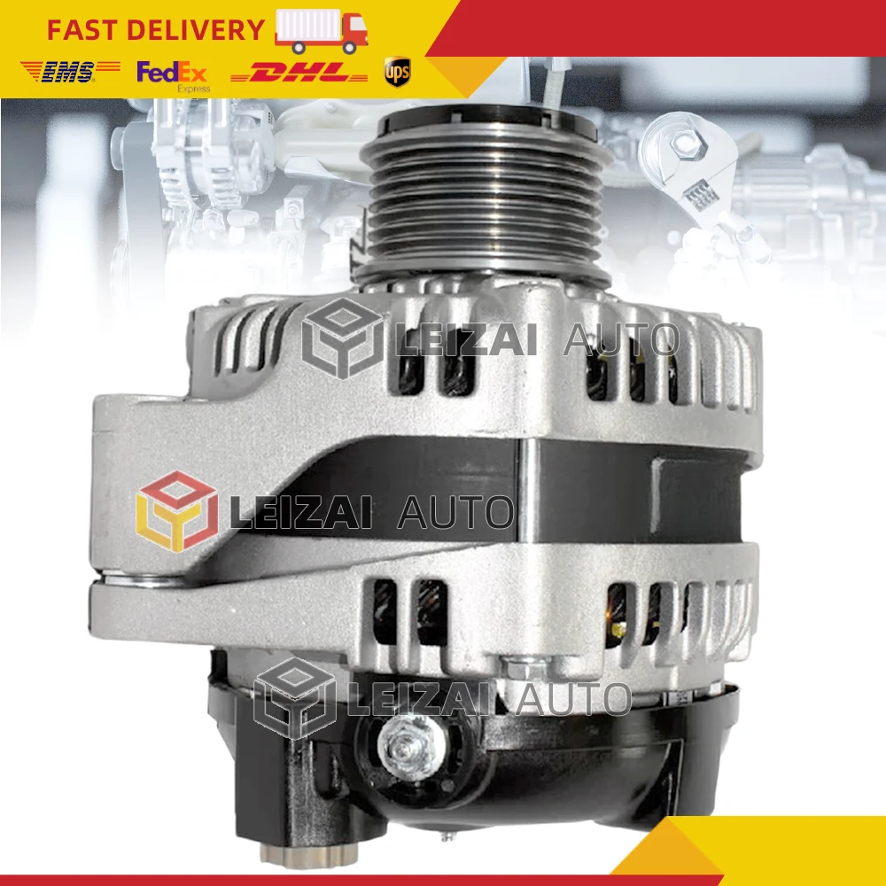 100A 12V CW 7 Groove Alternator for TOYOTA DYNA Platform/ LAND CRUISER  KDJ12 27060-30130, 27060-30131, 27060-30060