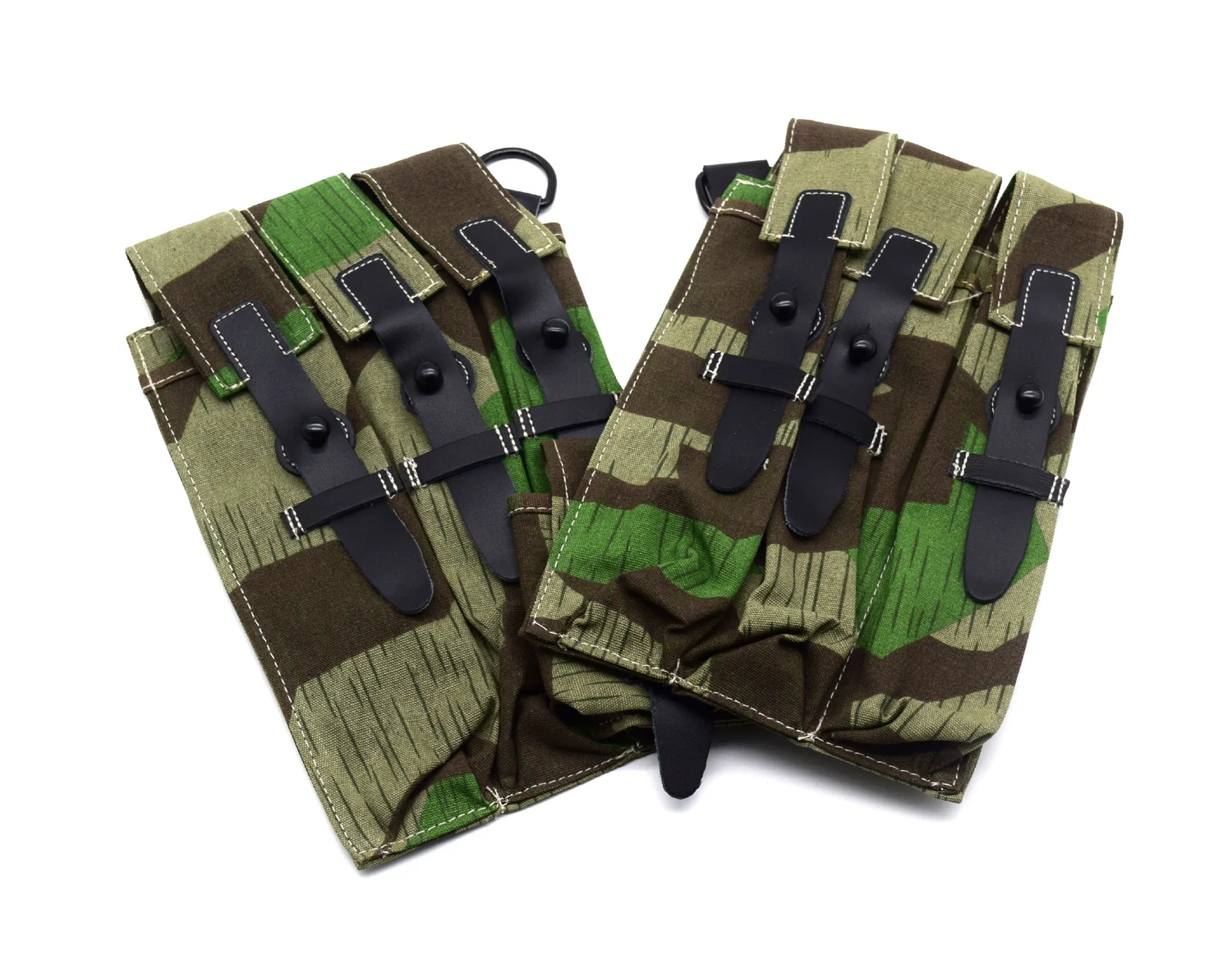 Camouflage German MP38 MP40 Ammo Pouch Splinter Camo Color